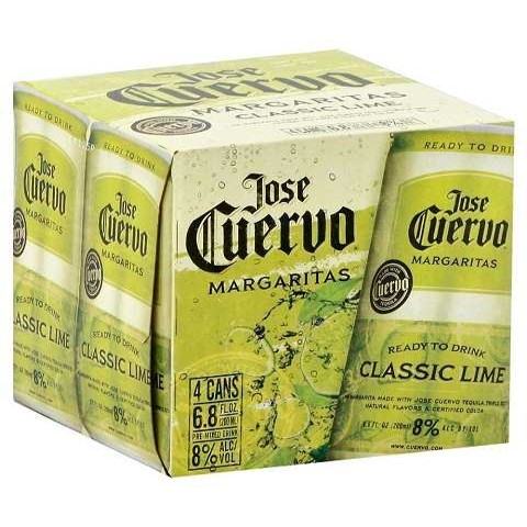 jose cuervo lime margarita 355 ml - 4 cansCochrane Liquor Delivery