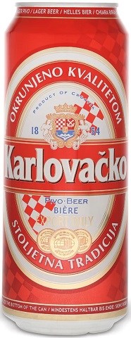 karlovacko beer 500 ml single canCochrane Liquor Delivery