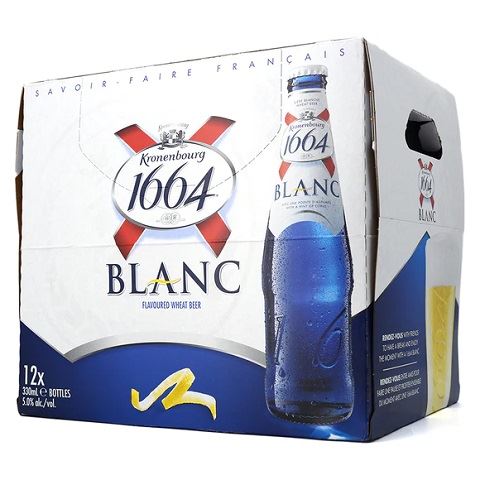 kronenbourg 1664 blanc 330 ml - 12 bottlesCochrane Liquor Delivery