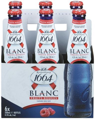 kronenbourg 1664 blanc fruit rouges 330 ml - 6 bottlesCochrane Liquor Delivery