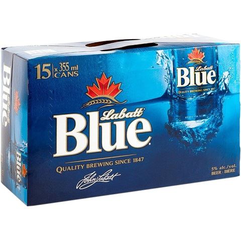 labatt blue 355 ml - 15 cansCochrane Liquor Delivery