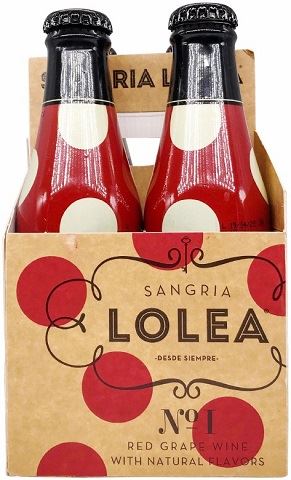 lolea no.1 red sangria 200 ml - 4 bottlesCochrane Liquor Delivery