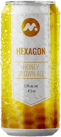 metas hexagon honey brown ale 473 ml - 4 cansCochrane Liquor Delivery