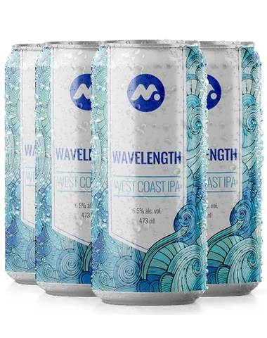 metas wavelength west coast ipa 473 ml - 4 cansCochrane Liquor Delivery