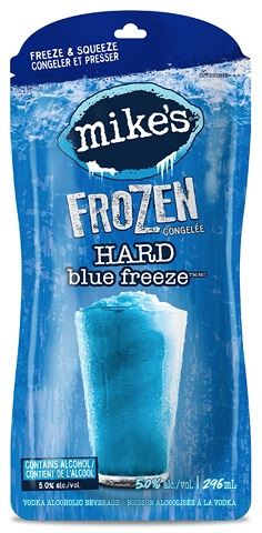 mike's hard frozen blue freeze 296 ml pouchCochrane Liquor Delivery