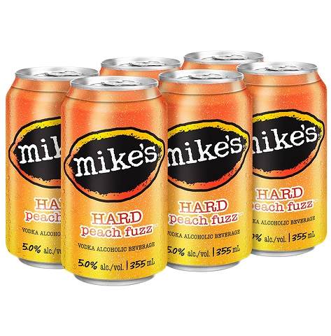 mike's hard peach fuzz 355 ml - 6 cansCochrane Liquor Delivery