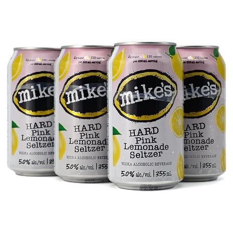 mike's hard pink lemonade seltzer 355 ml - 6 cansCochrane Liquor Delivery