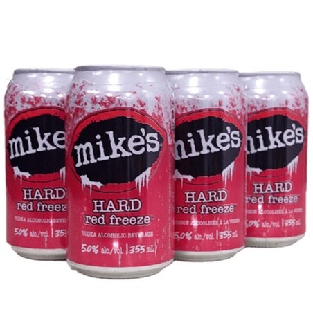 mike's hard red freeze 355 ml - 6 cansCochrane Liquor Delivery