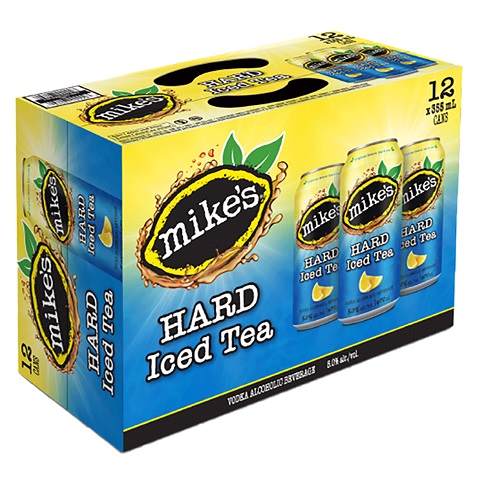 mike's lemon hard iced tea 355 ml -12 cansCochrane Liquor Delivery