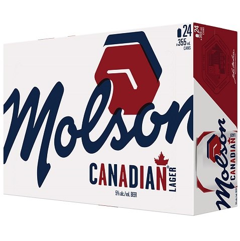 molson canadian 355 ml - 24 cansCochrane Liquor Delivery