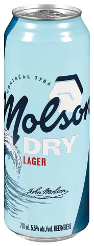 molson dry 710 ml single canCochrane Liquor Delivery
