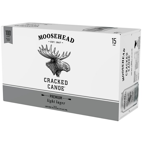 moosehead cracked canoe 355 ml - 15 cansCochrane Liquor Delivery