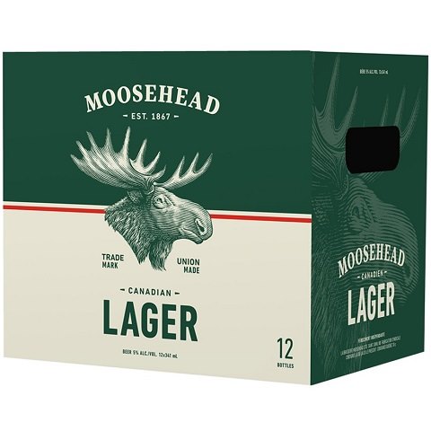 moosehead lager 341 ml - 12 bottlesCochrane Liquor Delivery