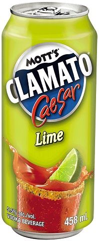 mott's clamato caesar lime 458 ml single canCochrane Liquor Delivery