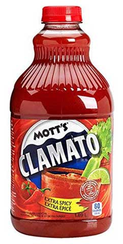 mott's clamato extra spicy 1.89 l single bottleCochrane Liquor Delivery