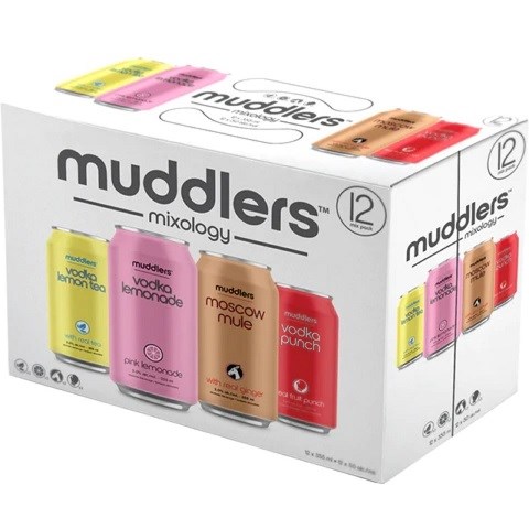 muddlers mixology mixer pack 355 ml - 12 cansCochrane Liquor Delivery
