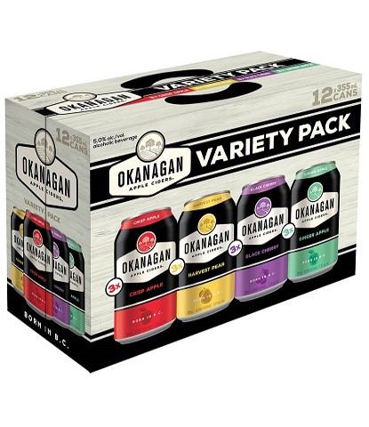 okanagan cider variety pack 355 ml - 12 cansCochrane Liquor Delivery