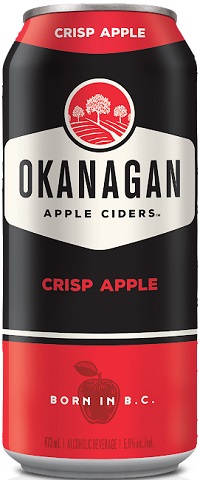 okanagan crisp apple 473 ml single canCochrane Liquor Delivery
