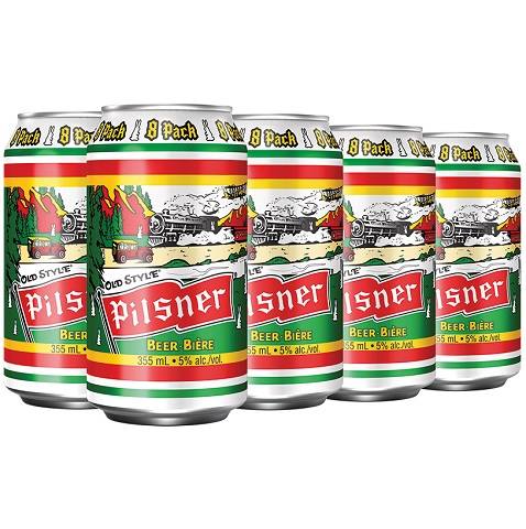 old style pilsner 355 ml - 8 cansCochrane Liquor Delivery