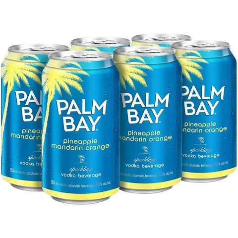 palm bay pineapple mandarin orange 355 ml - 6 cansCochrane Liquor Delivery