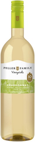peller family vineyards chardonnay 750 ml single bottleCochrane Liquor Delivery