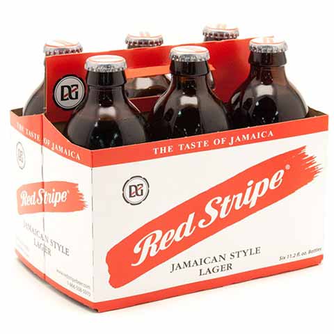 red stripe 330 ml - 6 bottlesCochrane Liquor Delivery