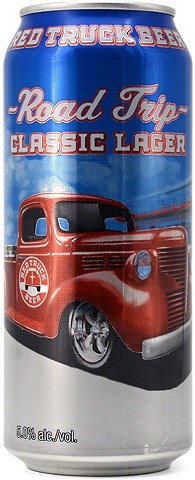 red truck classic lager 473 ml single canCochrane Liquor Delivery