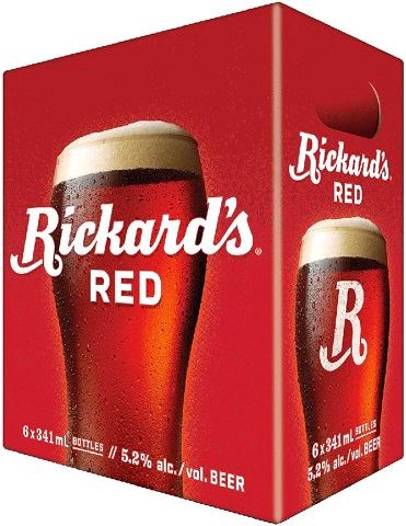 rickard's red 341 ml - 6 bottlesCochrane Liquor Delivery