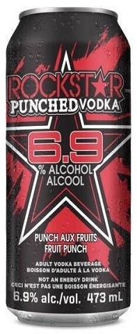 rockstar vodka fruit punch 473 ml single canCochrane Liquor Delivery