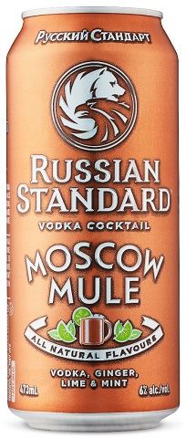 russian standard moscow mule 473 ml single bottleCochrane Liquor Delivery