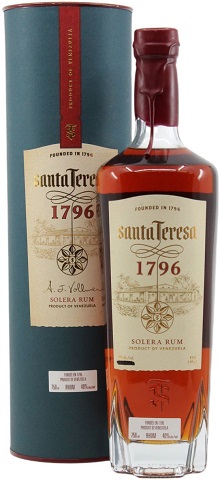 santa teresa 1796 ron antiguo de solera 750 ml single bottleCochrane Liquor Delivery