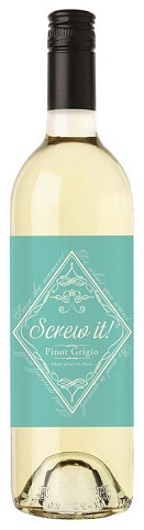 screw it! pinot grigio 750 ml single bottleCochrane Liquor Delivery