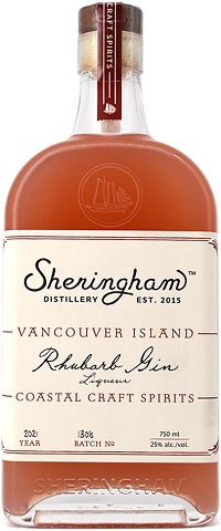 sheringham rhubarb gin 750 ml single bottleCochrane Liquor Delivery