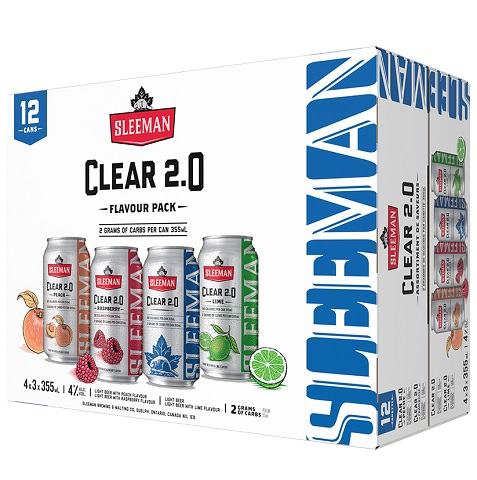 sleeman clear 2.0 mix pack 355 ml - 12 cansCochrane Liquor Delivery