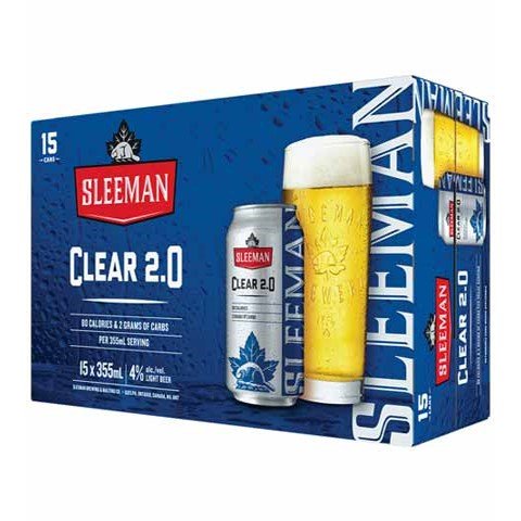 sleeman clear 355 ml - 15 cansCochrane Liquor Delivery