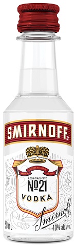 smirnoff 50 ml single bottleCochrane Liquor Delivery