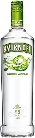 smirnoff green apple twist vodka 750 ml single bottleCochrane Liquor Delivery