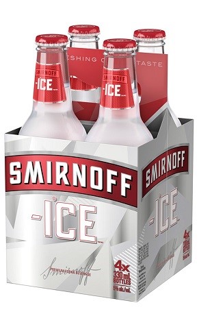 smirnoff ice 330 ml - 4 bottlesCochrane Liquor Delivery