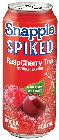 snapple spiked raspcherry tea 458 ml single canCochrane Liquor Delivery