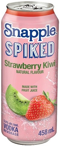 snapple spiked strawberry kiwi 458 ml single canCochrane Liquor Delivery