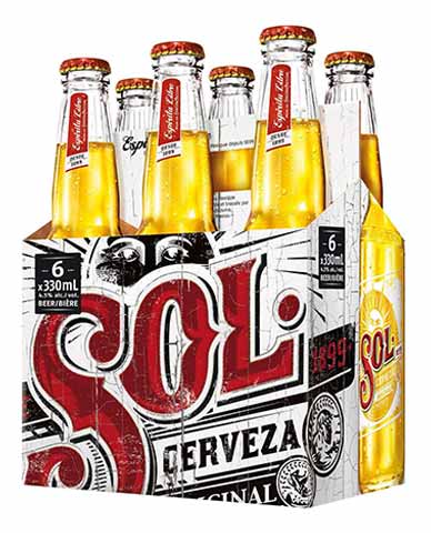 sol cerveza 330 ml - 6 bottlesCochrane Liquor Delivery