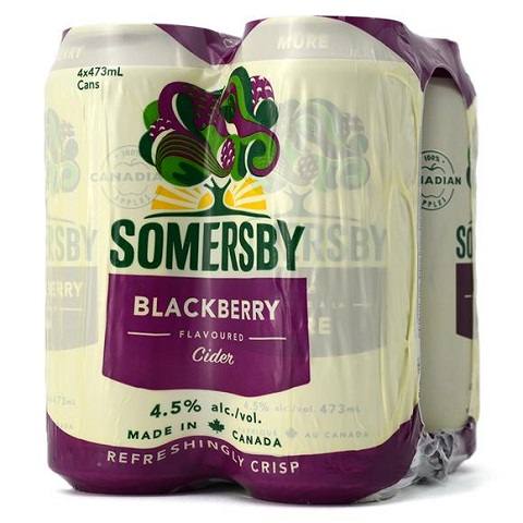 somersby blackberry cider 473 ml - 4 cansCochrane Liquor Delivery