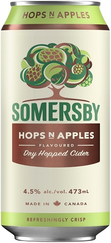 somersby hops n apples cider 473 ml single canCochrane Liquor Delivery