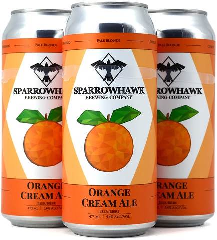 sparrowhawk orange cream ale 473 ml - 4 cansCochrane Liquor Delivery