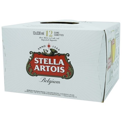 stella artois 330 ml - 12 cansCochrane Liquor Delivery