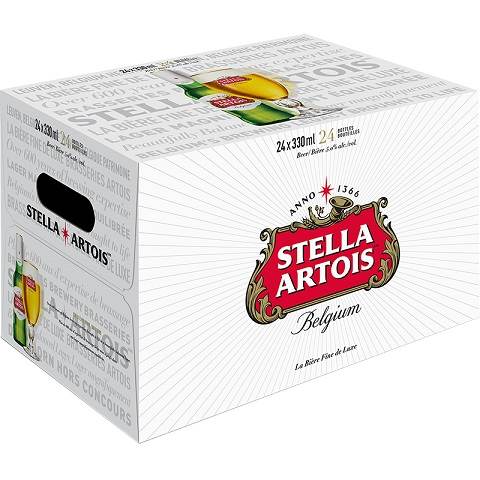 stella artois 330 ml - 24 bottlesCochrane Liquor Delivery