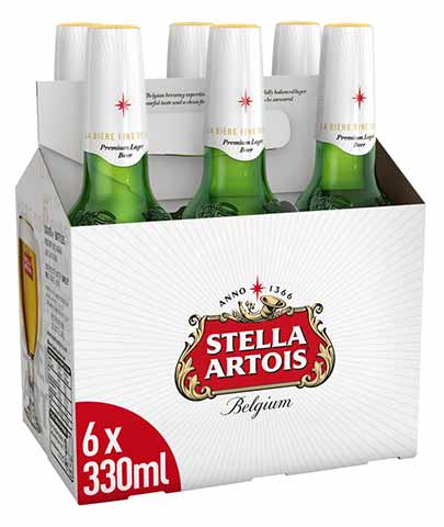 stella artois 330 ml - 6 bottlesCochrane Liquor Delivery