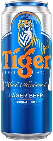 tiger lager 500 ml single canCochrane Liquor Delivery