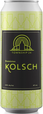 township 24 dominion kolsch 473 ml - 4 cansCochrane Liquor Delivery