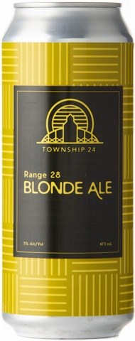 township 24 range 28 blonde ale 473 ml - 4 cansCochrane Liquor Delivery